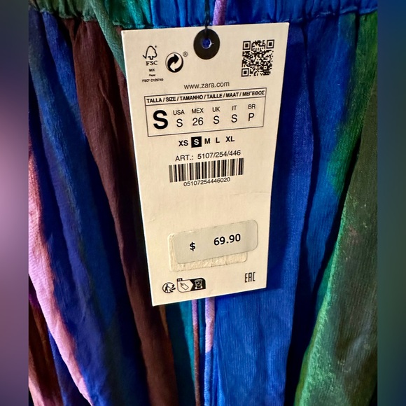 Zara Short Beaded Skirt NWT - Picture 2 of 10